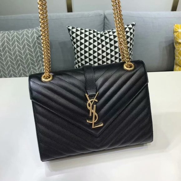 Saint Laurent Loulou Matelasse leather Medium Shoulder bag - Picture 1 of 9